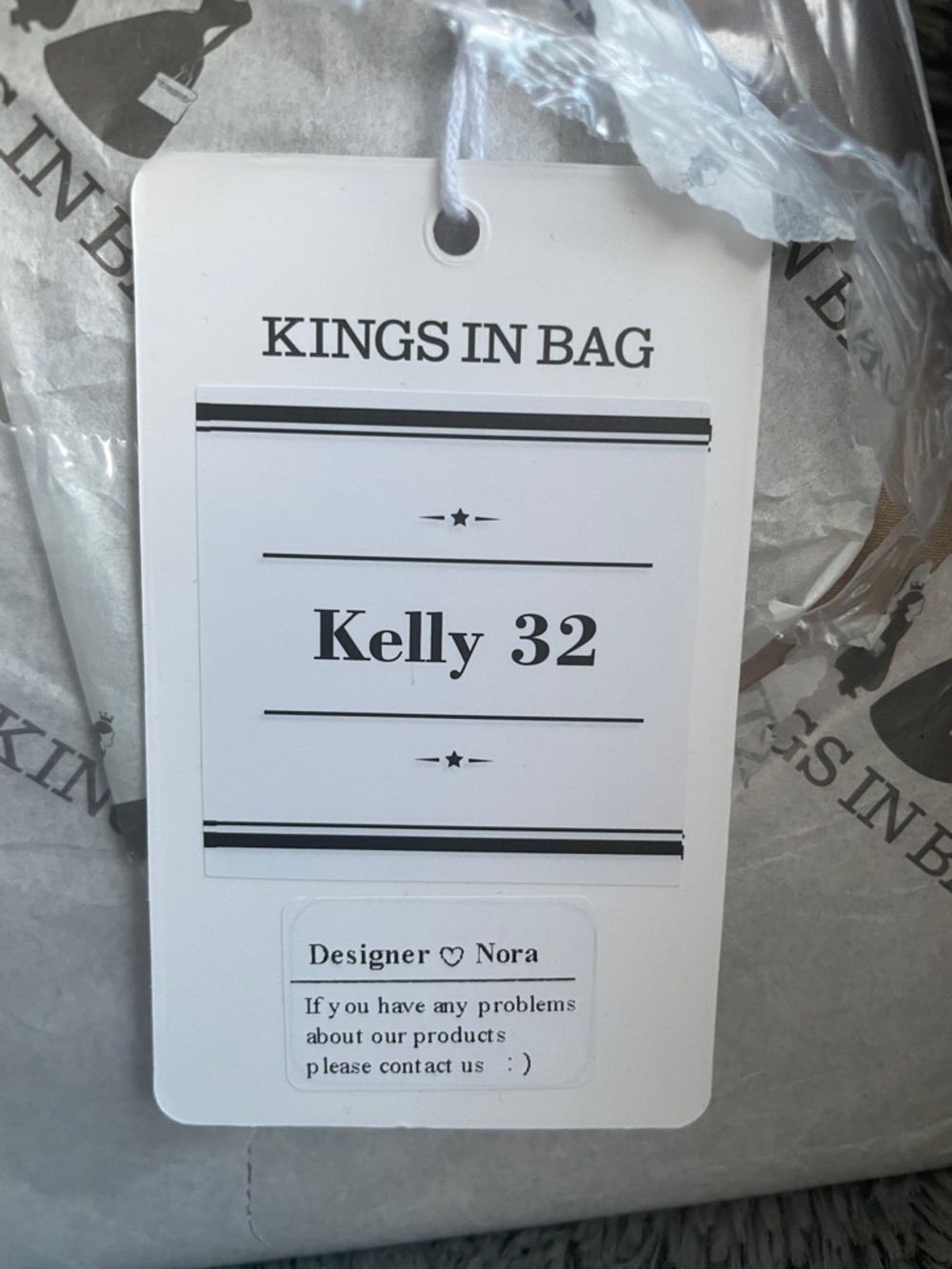 Kings in Bag “Kelly 32 Sellier” Purse Shaper - Picture 11 of 13